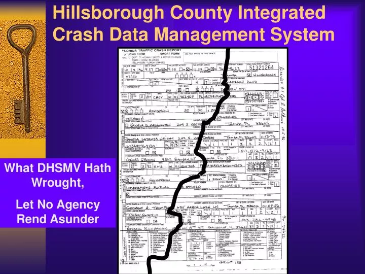 hillsborough county integrated crash data management system
