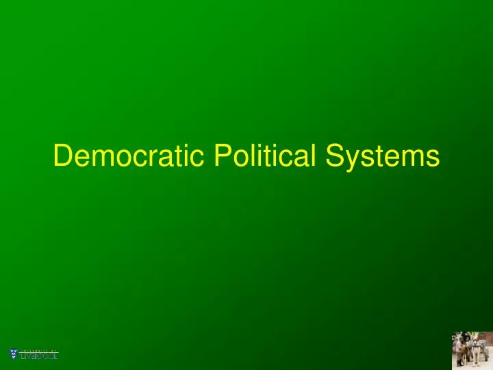 democratic political systems