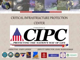 CRITICAL INFRASTRUCTURE PROTECTION CENTER CHARLESTON, SC
