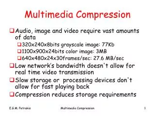 Multimedia Compression