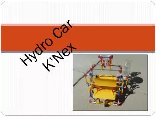 Hydro Car K'Nex
