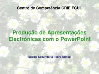 produ o de apresenta es electr nicas com o powerpoint