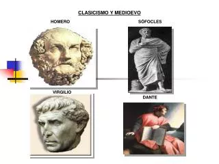 clasicismo y medioevo