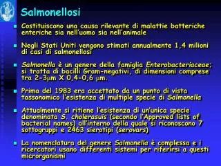 salmonellosi