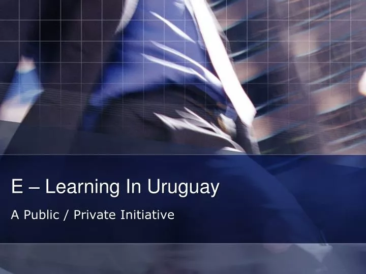 e learning in uruguay