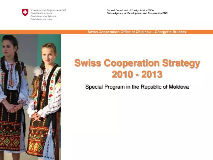 federal department of foreign affairs fdfa swiss agency for development and cooperation sdc