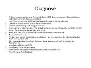 diagnose