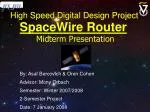High Speed Digital Design Project - slide 1