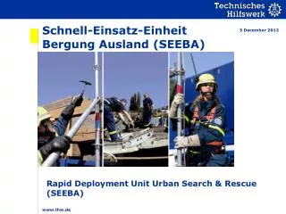 Schnell-Einsatz-Einheit Bergung Ausland (SEEBA)