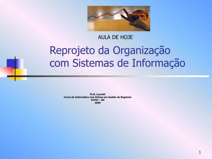 reprojeto da organiza o com sistemas de informa o