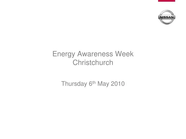 energy awareness week christchurch