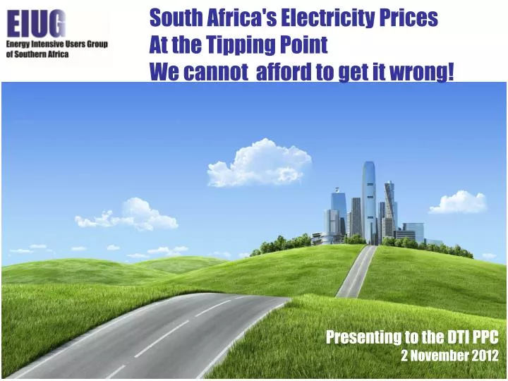 south africa s electricity prices at the tipping point we cannot afford to get it wrong