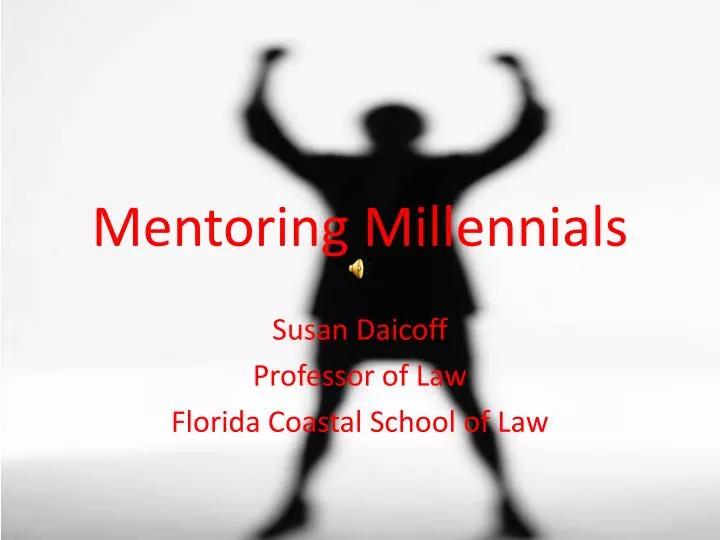 mentoring millennials
