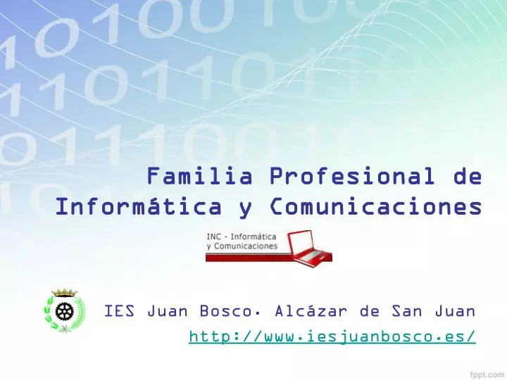 familia profesional de inform tica y comunicaciones