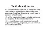 Test de esfuerzo - slide 1