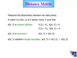 Distance Metric