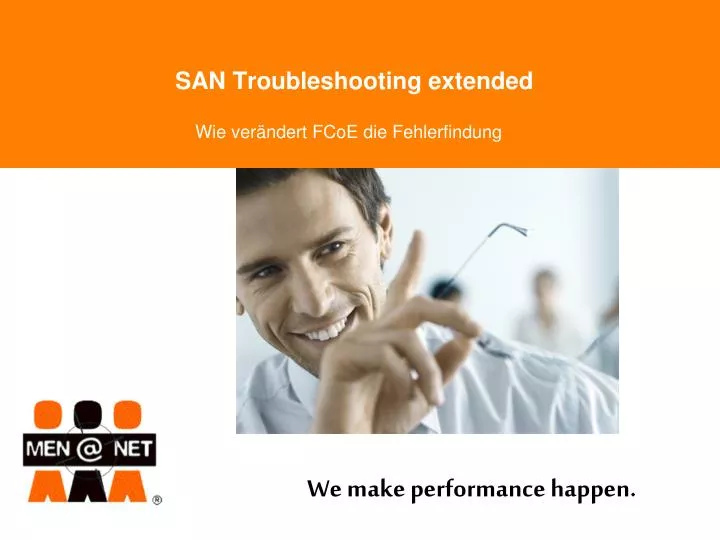 san troubleshooting extended