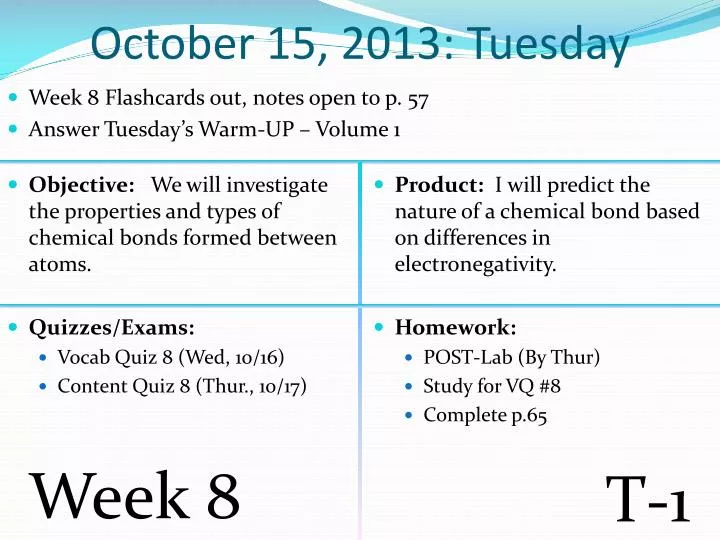 october 15 2013 tuesday