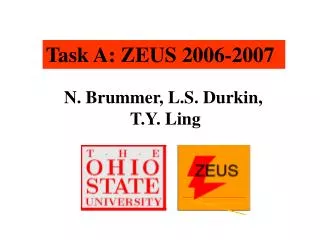 Task A: ZEUS 2006-2007