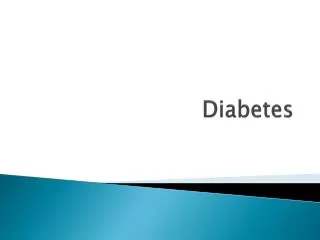d iabetes