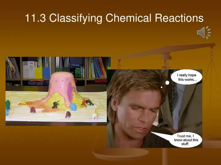 11 3 classifying chemical reactions