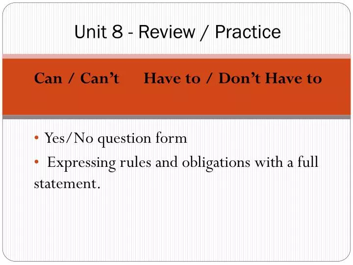 unit 8 review practice