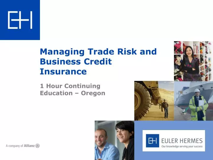 managing trade risk and business credit insurance