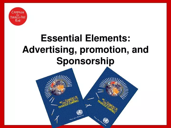 essential elements advertising promotion and sponsorship
