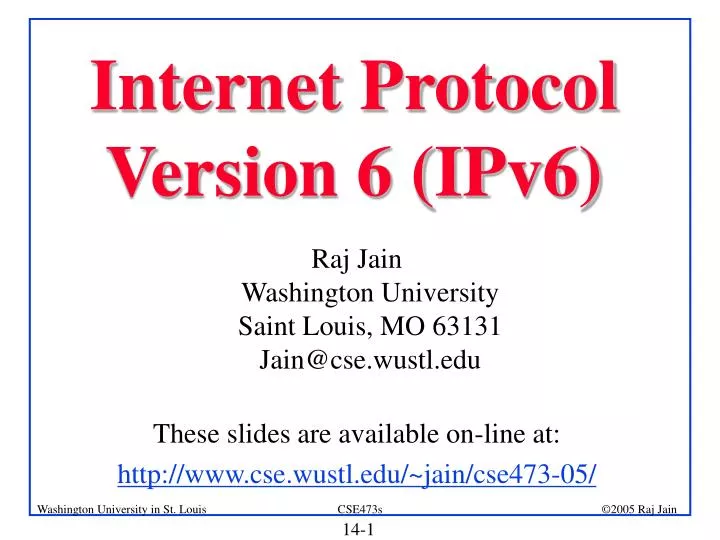 internet protocol version 6 ipv6