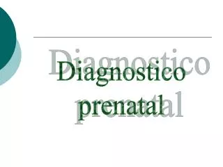 PPT - DIAGNOSTICO ECOGRAFICO PRENATAL DEL SINDROME DE PENA – SHOKEIR ...