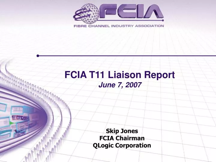 fcia t11 liaison report june 7 2007