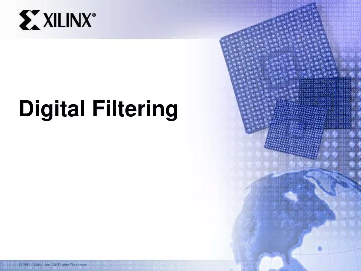 digital filtering