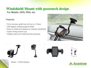 * Fit for devices width from 40 mm to 110mm * 360 degree rotating support holder