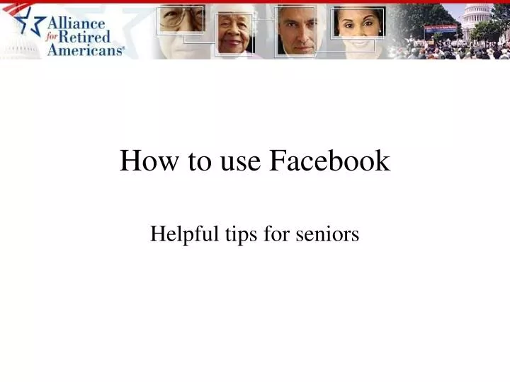 how to use facebook