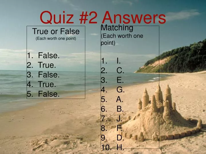 quiz 2 answers