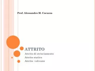 attrito