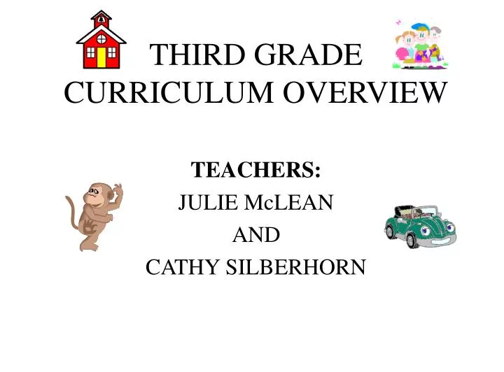 third grade curriculum overview
