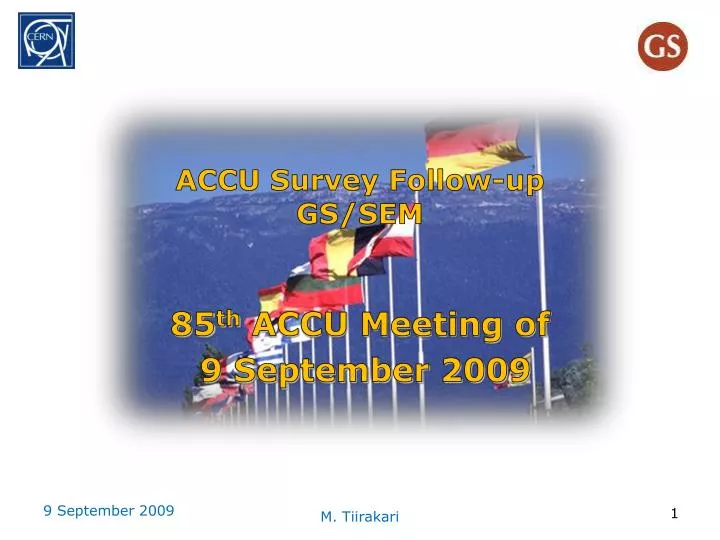 accu survey follow up gs sem