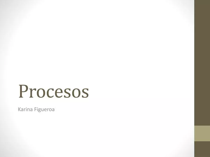 procesos