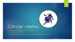 c ncer uterino
