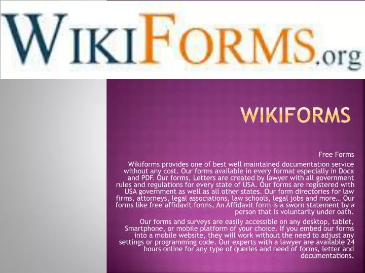 wikiforms