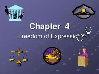 Chapter 4 Freedom of Expression
