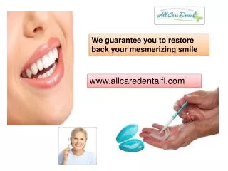 All Care Dental Remedies for teeth whitening