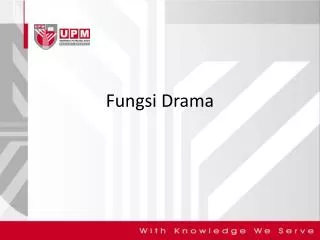 fungsi drama