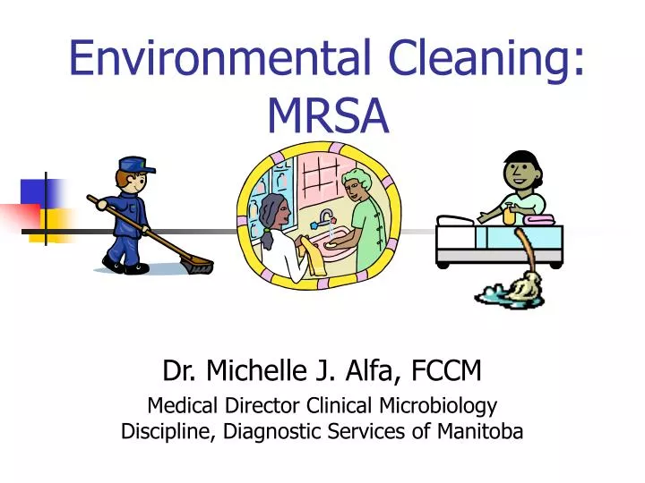 environmental cleaning mrsa