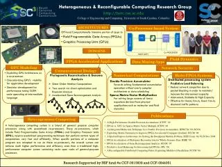 Heterogeneous &amp; Reconfigurable Computing Research Group