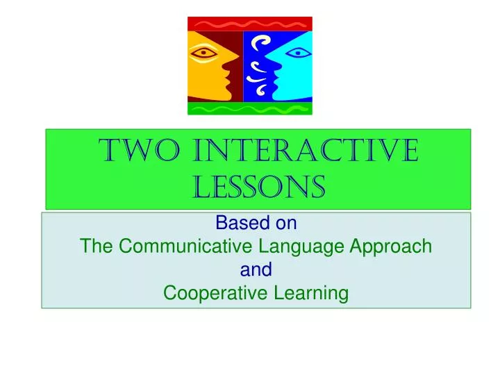 two interactive lessons