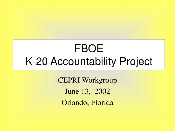 fboe k 20 accountability project