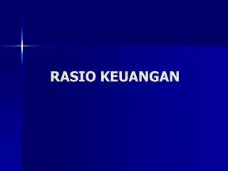 rasio keuangan