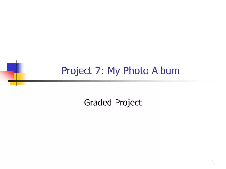 project 7 my photo album